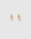 WINNIE GOLD HUGGIE EARRINGS-MINI