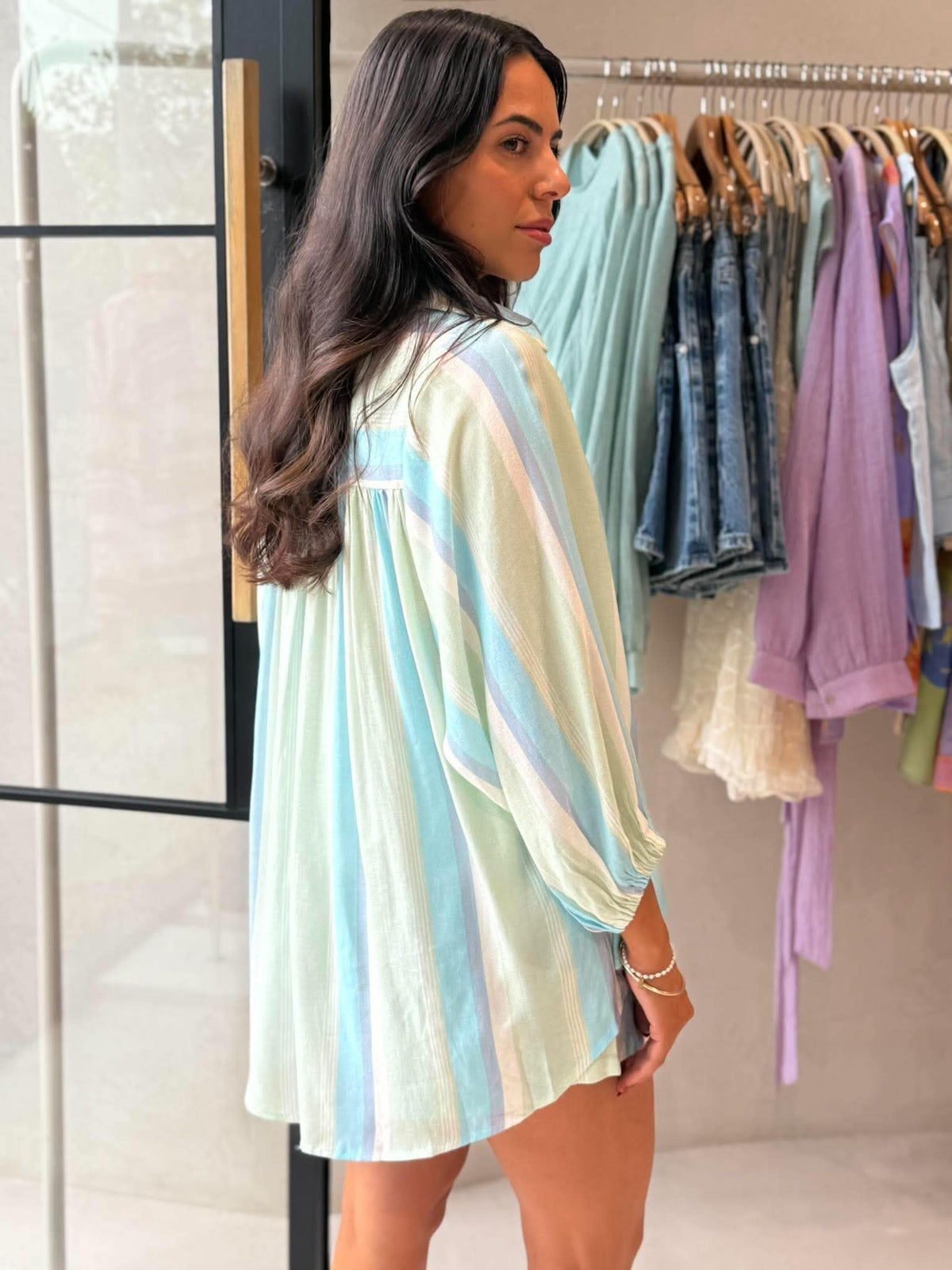 STRIPE SEASIDE SHIRT