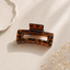 OLIVIA HAIR CLIP- BROWN SHELL