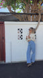 THE BELLE PU BOMBER - CREAM