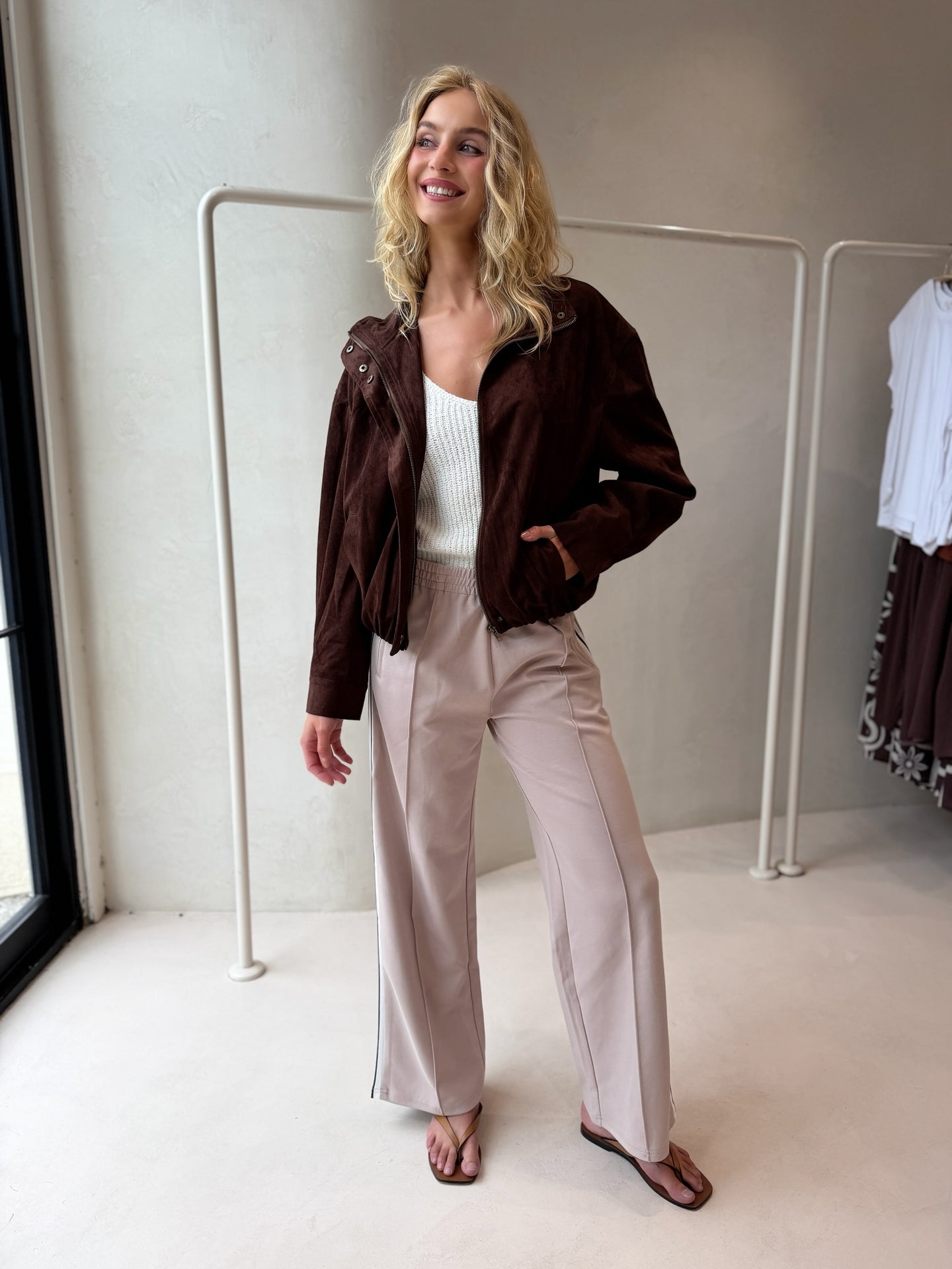 ESPRESSO BOMBER JACKET