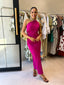 JARRAH DRESS - MAGENTA