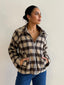 PLAID SHORT JACKET