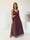 Dea Poplin Maxi Dress