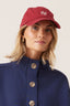 PIP EVERYDAY CAP- DEEP RED/ECRU STITCH