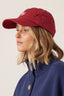 PIP EVERYDAY CAP- DEEP RED/ECRU STITCH