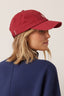 PIP EVERYDAY CAP- DEEP RED/ECRU STITCH