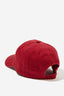 PIP EVERYDAY CAP- DEEP RED/ECRU STITCH