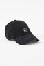 PIP EVERYDAY CAP- BLACK/ECRU STITCH