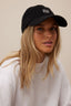 PIP EVERYDAY CAP- BLACK/ECRU STITCH