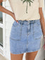 PATCH POCKET SKIRT