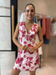 PETAL GLOW MINI DRESS
