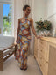 JARRAH DRESS - ABSTRACT FLORAL