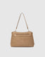ARDEN SUEDETTE SHOULDER BAG- HONEY
