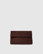 LUKA SUEDETTE CLUTCH CHOCOLATE