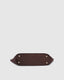 SAWYER SUEDETTE TOTE BAG - CHOCOLATE