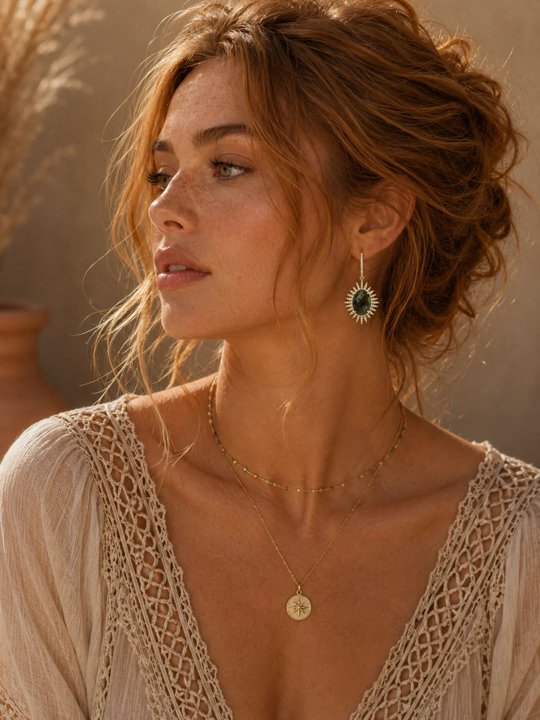LABRADORITE ASTRA EARRINGS