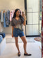 RODEO V NECK TEE