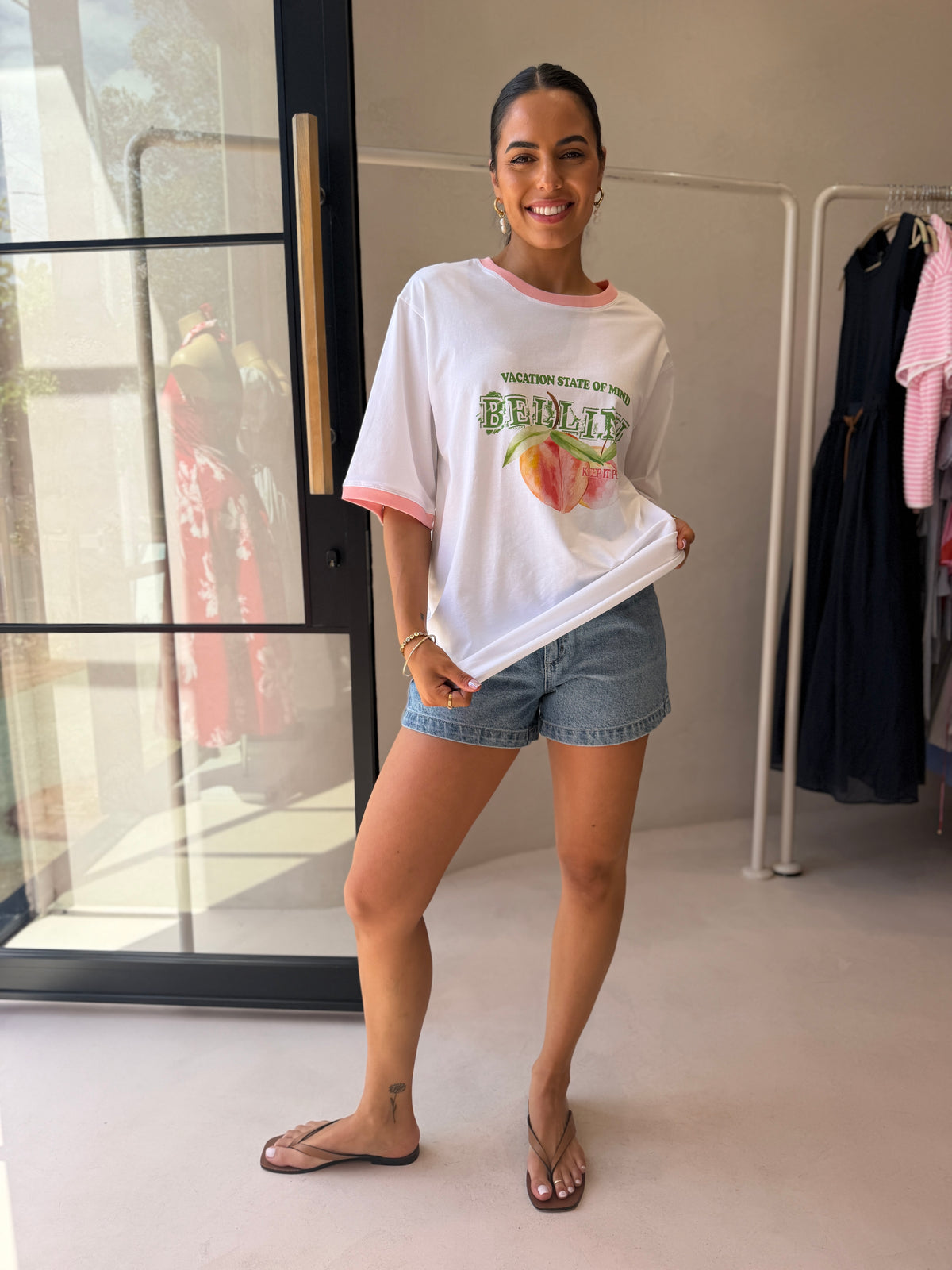 BELLINI TEE - WHITE