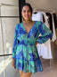BRAVE MINI DRESS - HAMPTONS BLUE