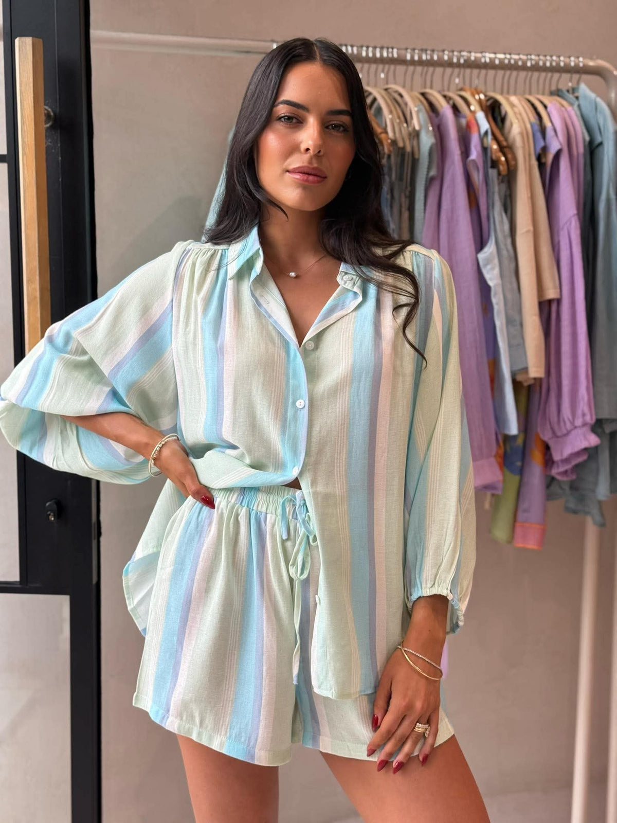 STRIPE SEASIDE SHIRT