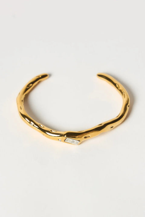 EVELYN BANGLE-GOLD/ DIAMOND