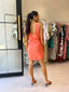 AZUR DRESS - SALMON