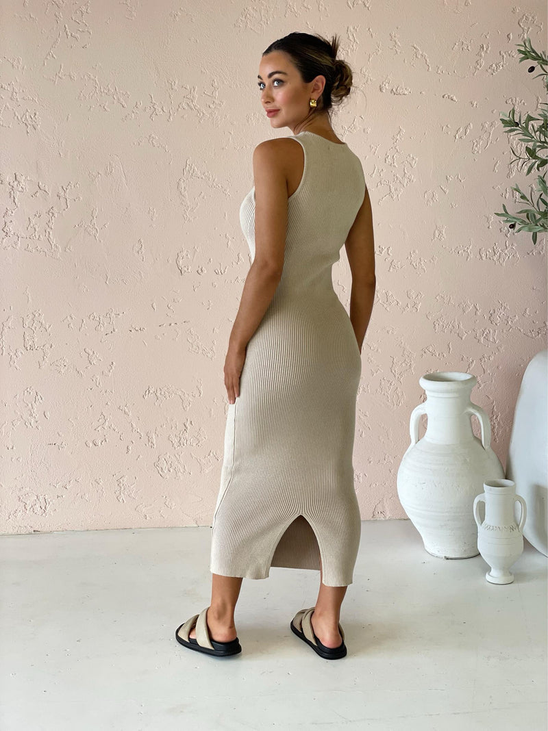 Winset Dress - Oatmeal