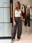 VAILA BARREL PANT - BROWN