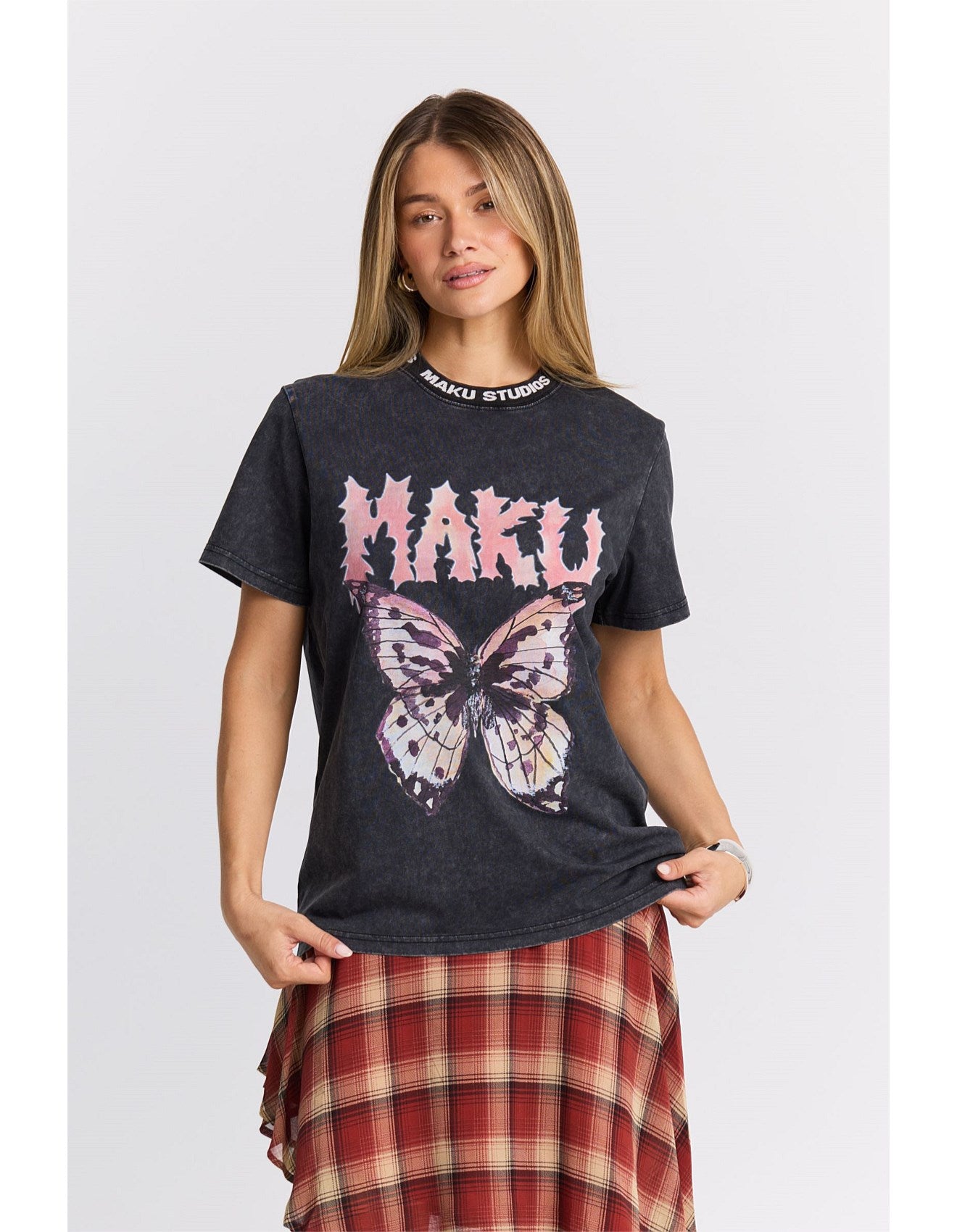 TATTOO BUTTERFLY TEE- MAKU