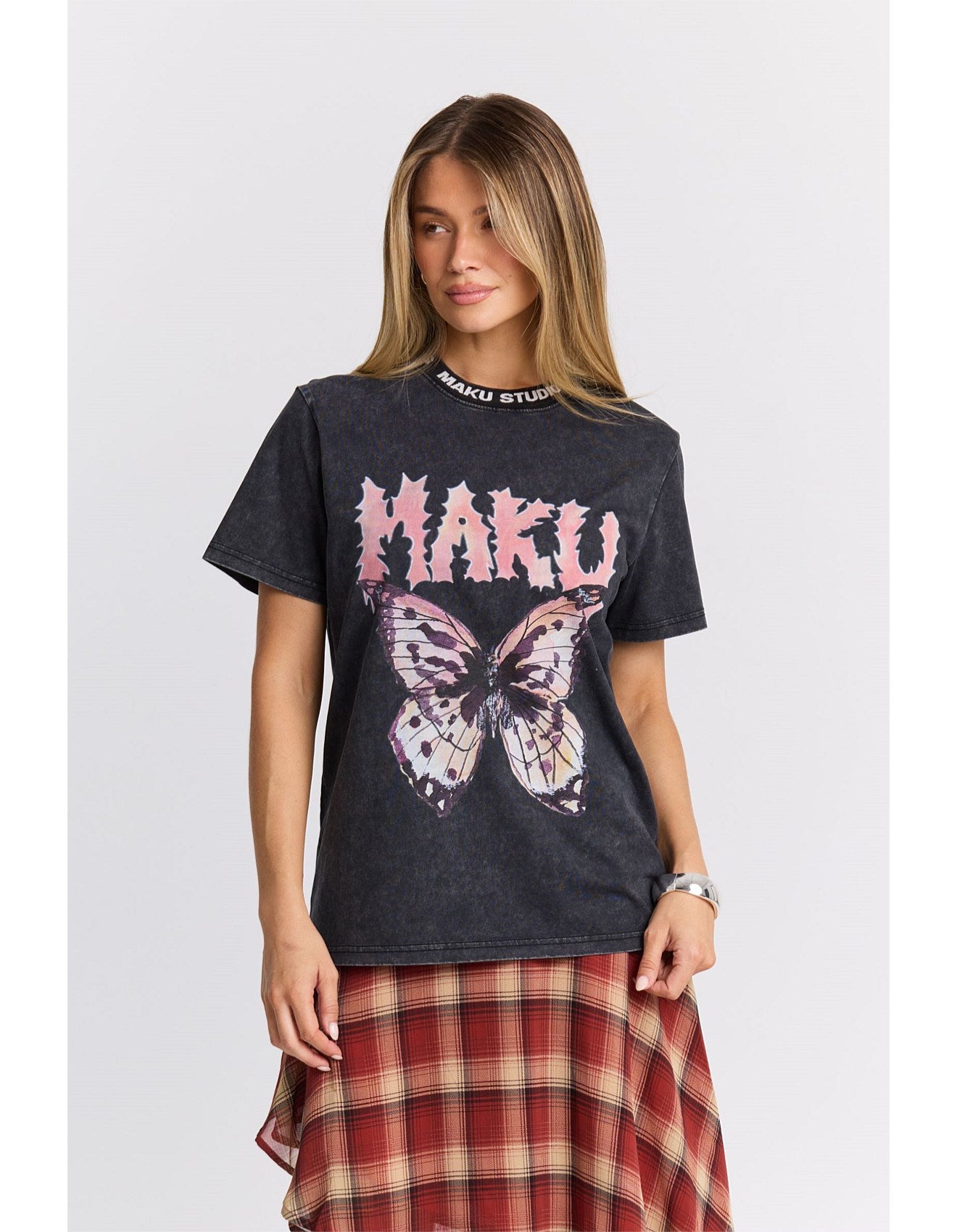 TATTOO BUTTERFLY TEE- MAKU