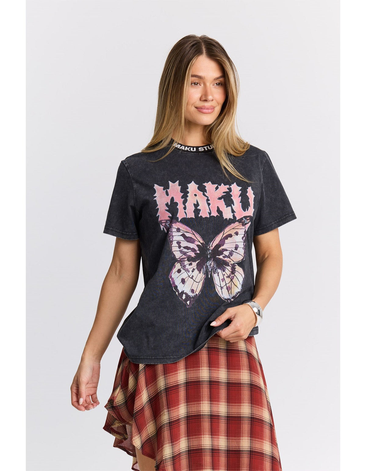 TATTOO BUTTERFLY TEE- MAKU