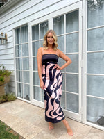 Sweetheart Midi Dress - Pink