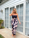 Sweetheart Midi Dress - Pink