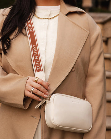 THE BIANCA CROSSBODY BAG- VANILLA