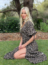 Tallon Maxi Dress -  Black Floral