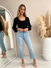 Kari Knit Top - Black