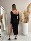 The Bobbie Bodycon Dress - Black
