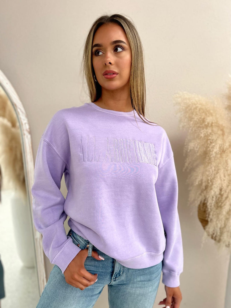Old Favourite Crew - Lilac
