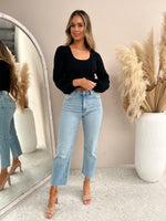 Kari Knit Top - Black