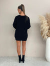 Veronica Jumper Dress - Black
