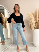Kari Knit Top - Black