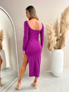Bobbie Bodycon Dress - Violet