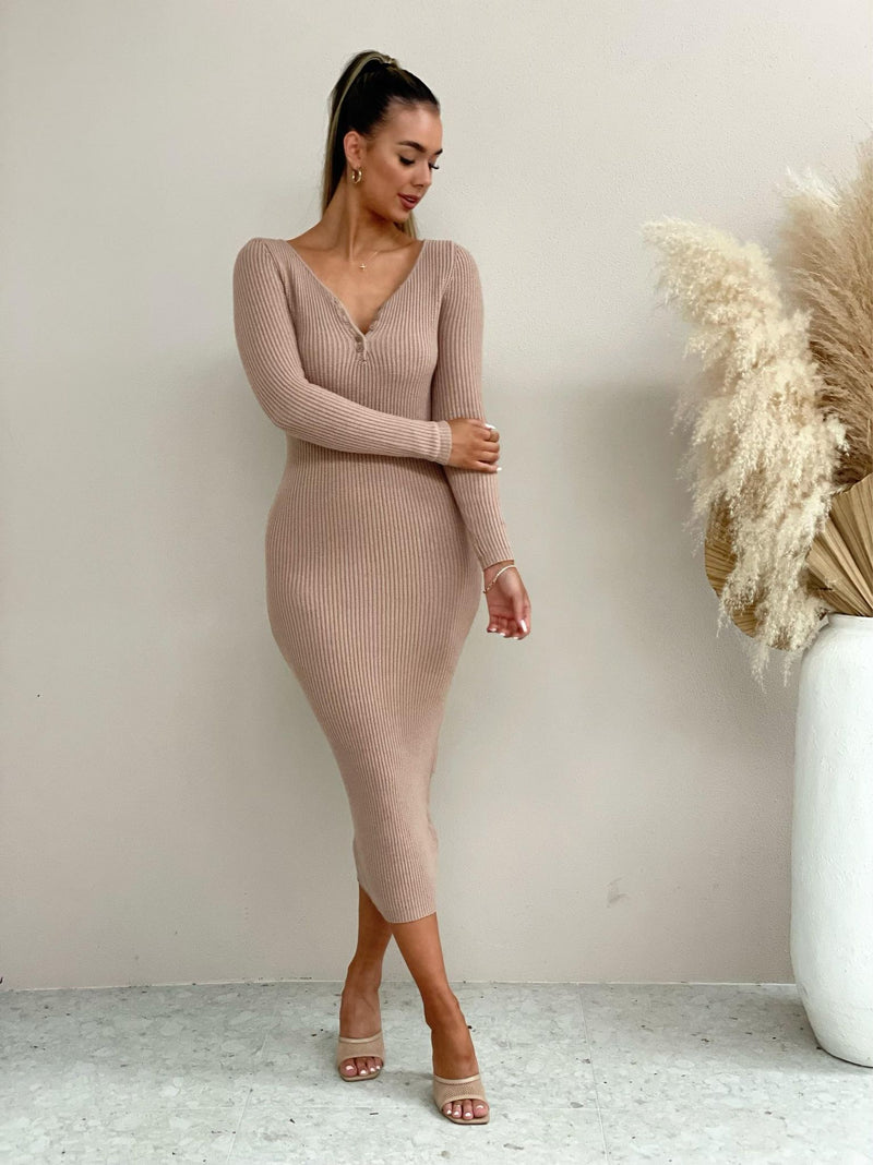 Protect Dress - Beige