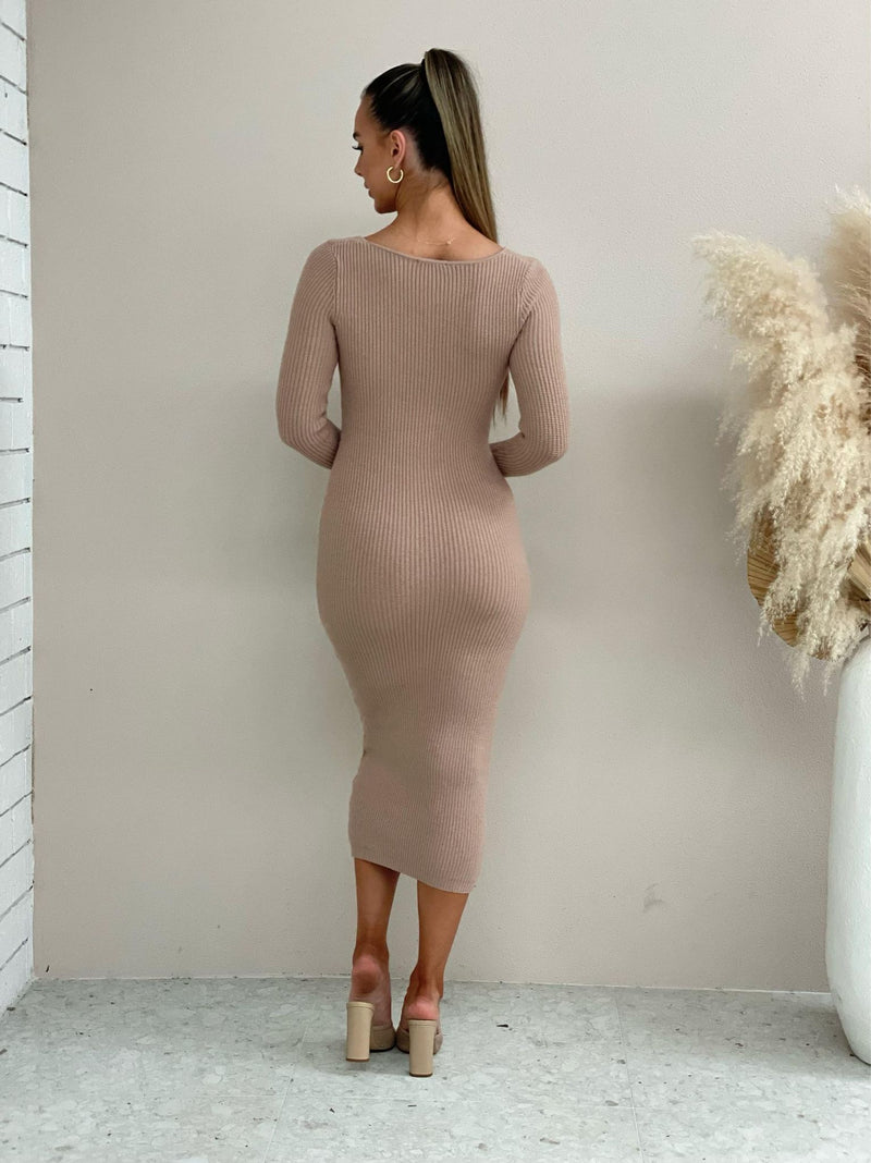 Protect Dress - Beige