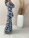 Gretta Dress - Blue Floral