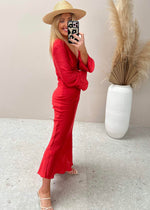 Gretta Dress - Red