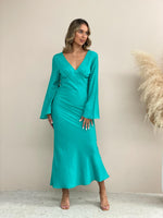 Gretta Maxi Dress - Turquoise