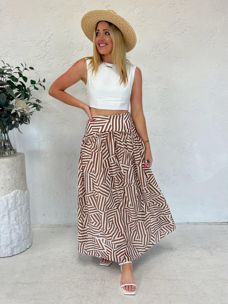 Polly Top - White