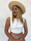 Polly Top - White